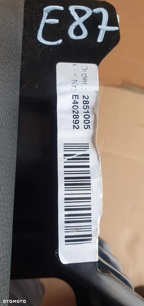 Schowek pasażera BMW I E81 E87 EU 6982563 - 8