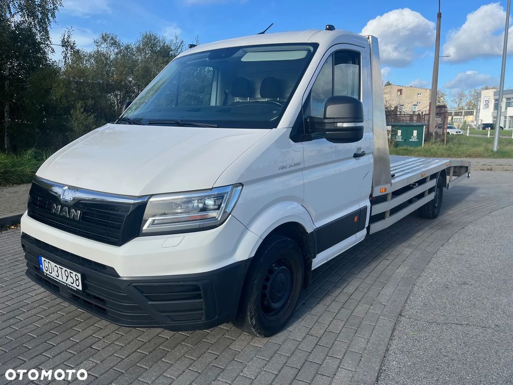 MAN TGE / Bogate wyposażenie Webasto Automat LED / VW Crafter - 1