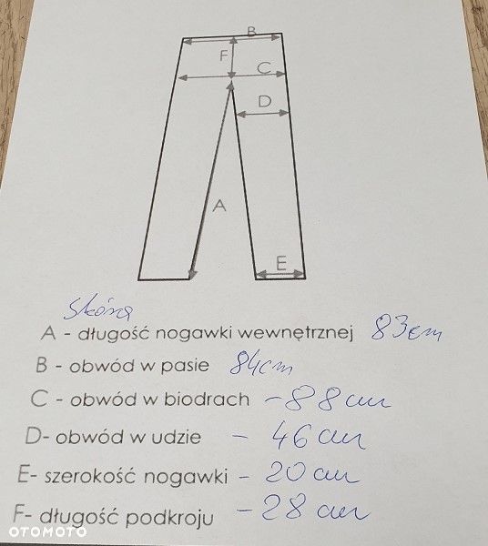 Spodnie Motocyklowe Skórzane RICHA Highlander  Rozmiar 50 (32) - 13