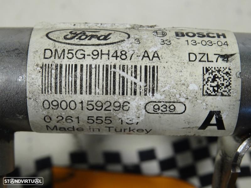 Régua / Rail De Injeção Ford Focus Iii  Dm5g9h487aa / 0261555137 - 4