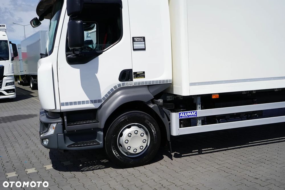 Renault D 16 / 250 / ACC / EURO 6 / KONTENER + WINDA / ŁAD. 7730 KG / 18 PALET - 18