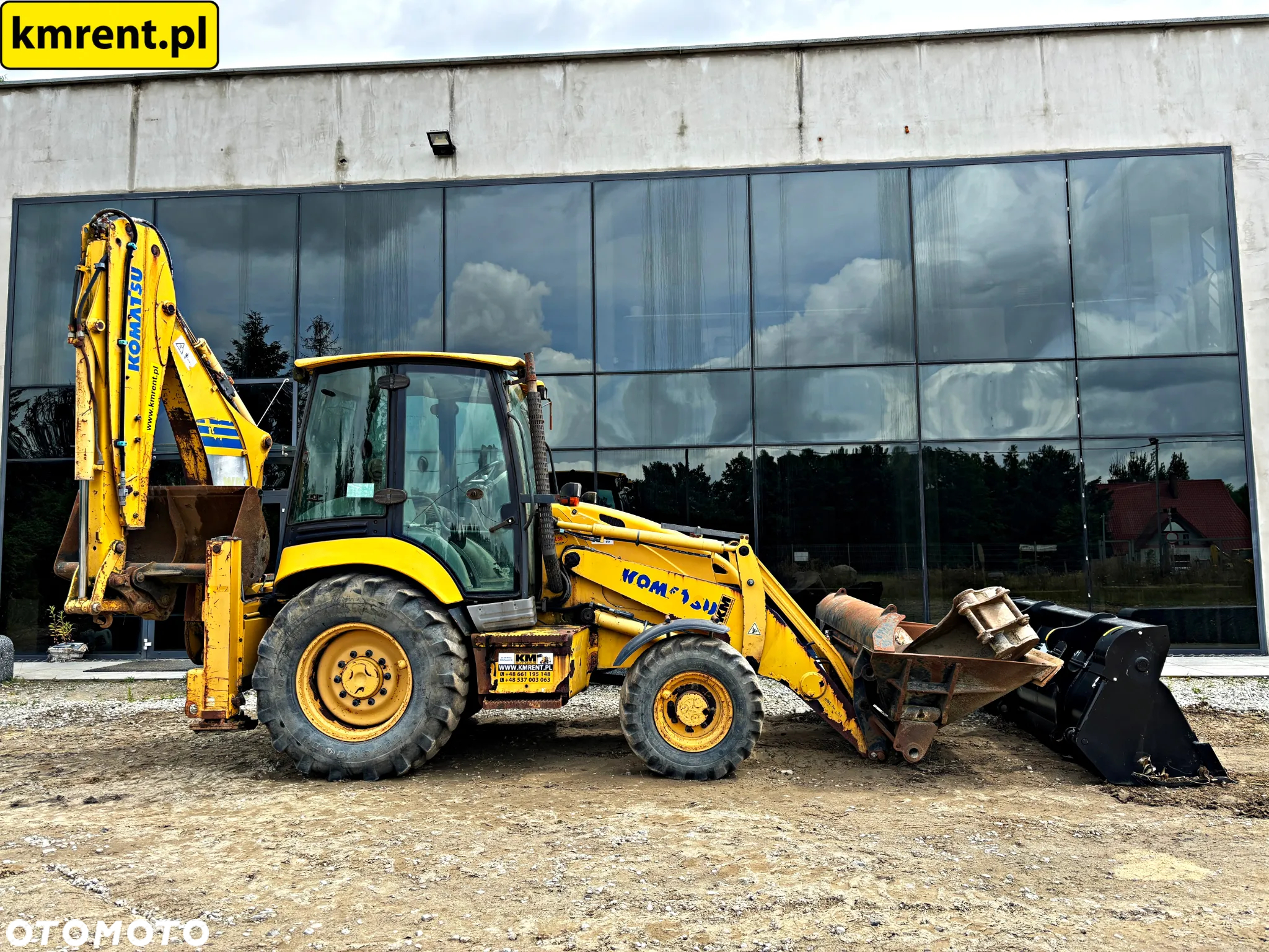 Komatsu WB 93R-5 KOPARKO-ŁADOWARKA 2005r. | JCB 3CX CAT 428 432 CASE 580 590 NEW HOLLAND 110 - 2