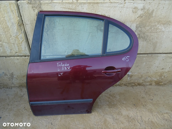 Drzwi lewe tył Seat Toledo II / Leon I LS3W (gołe)
