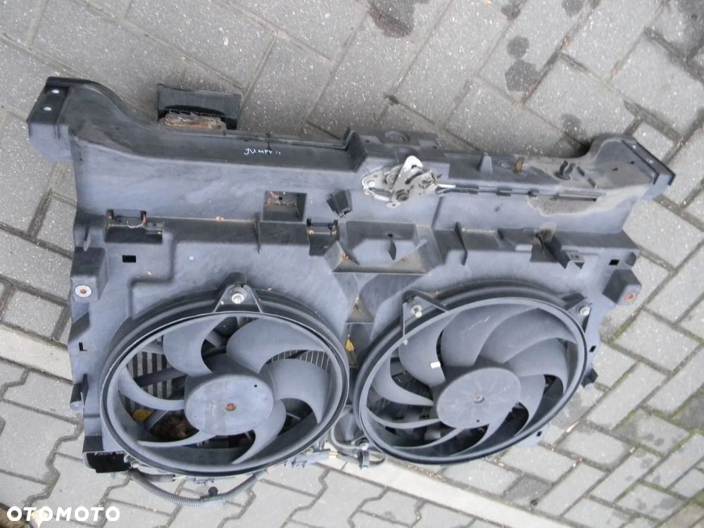 pas przedni wzmocnienie JUMPY III EXPERT SCUDO PRO ACE 07-14 chłodnica wentylator - 2