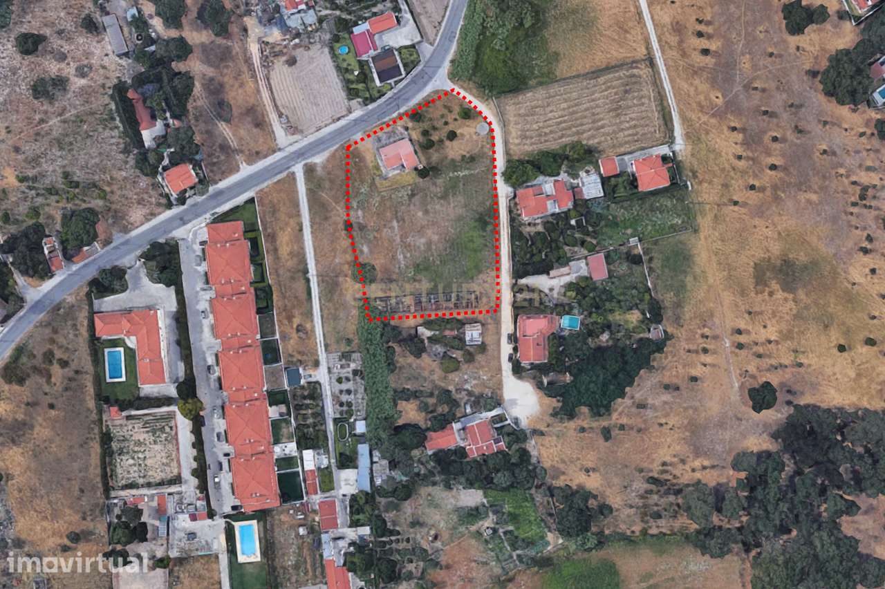 Terreno com Moradia na zona da Venda do Alcaide, Palmela, com PIP para - Grande imagem: 2/13