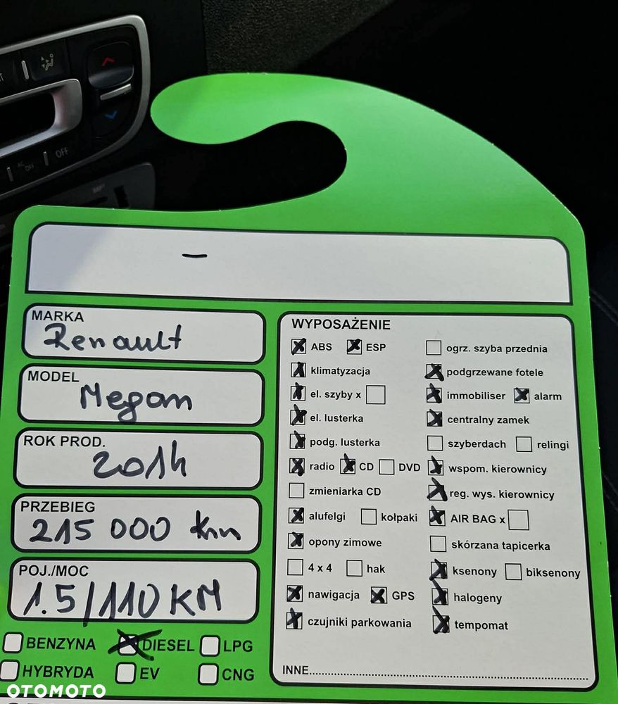Renault Megane ENERGY dCi 110 Start & Stop LIMITED - 11