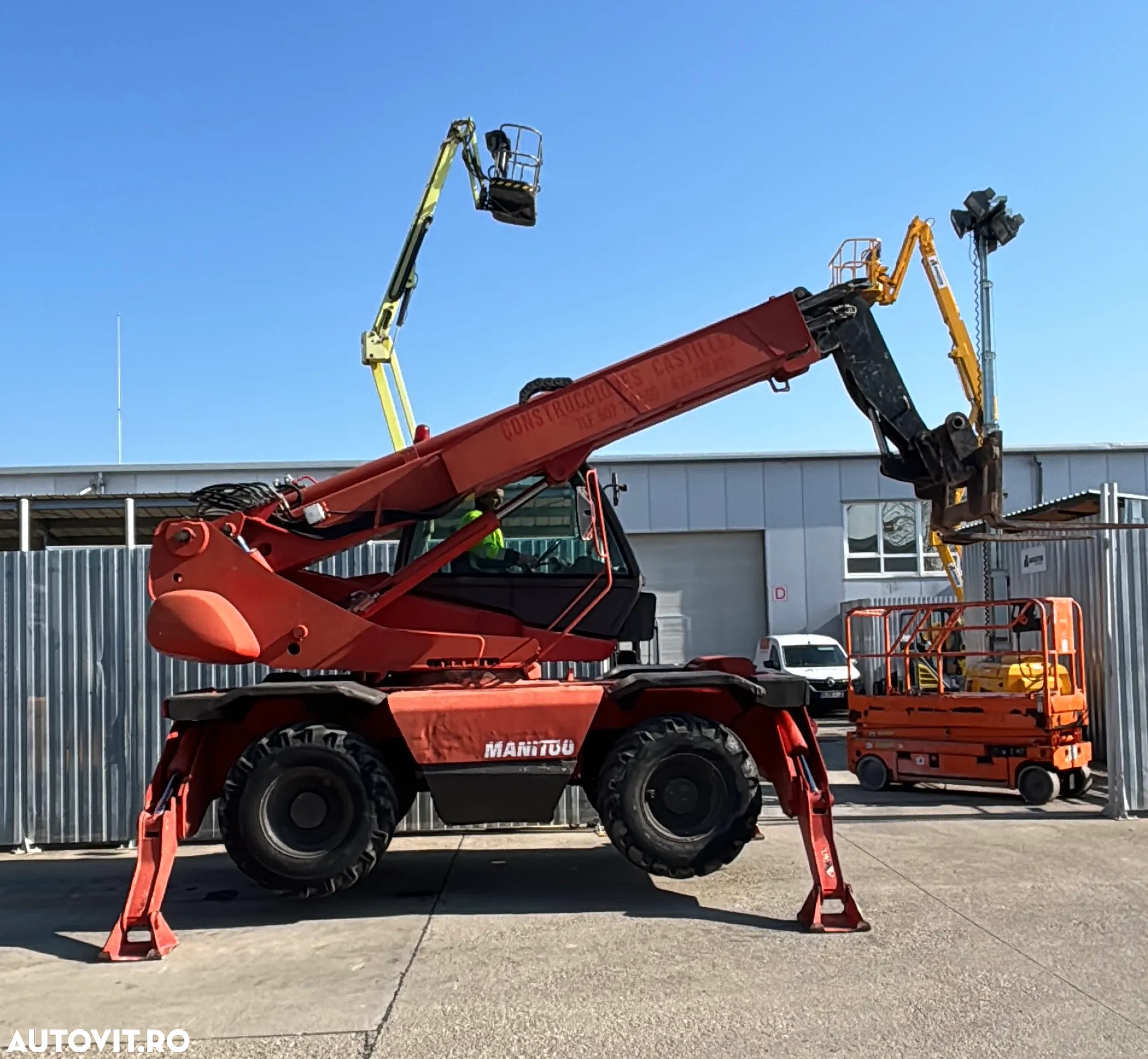 Inchirieri Manitou Telehandler - 6
