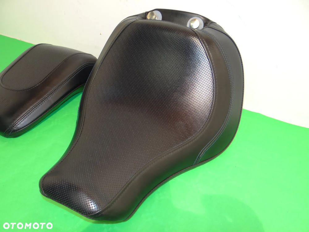 N255 HARLEY DAVIDSON FAT BOY !! AKCESORYJNE !! SIEDZENIE KANAPA KIEROWCY I PASAŻERA FLFB FLBFS FAT BOY 114 M8 pasuje do modeli z lat 18 - 2O24 OEM 52000333. - 4