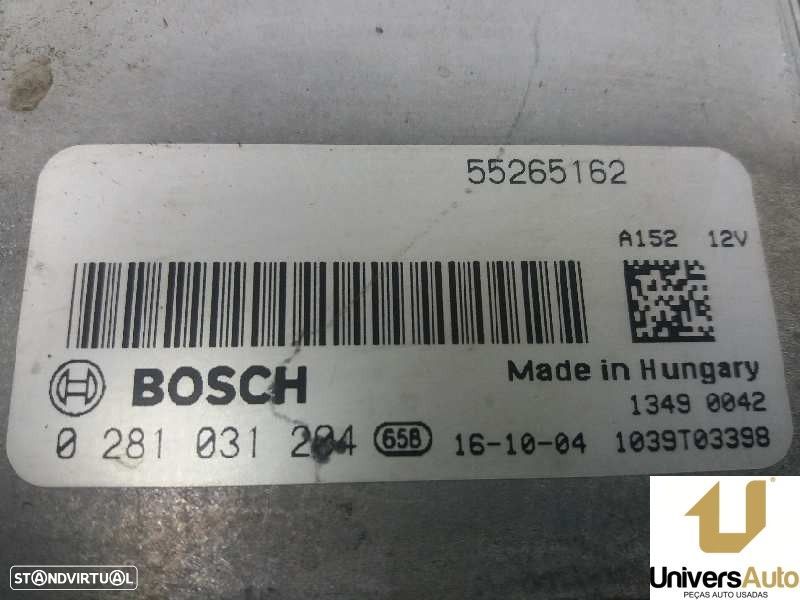 CENTRALINA MOTOR UCE JEEP RENEGADE TODO TERRENO, FECHADA 2017 -0281031204 - 1