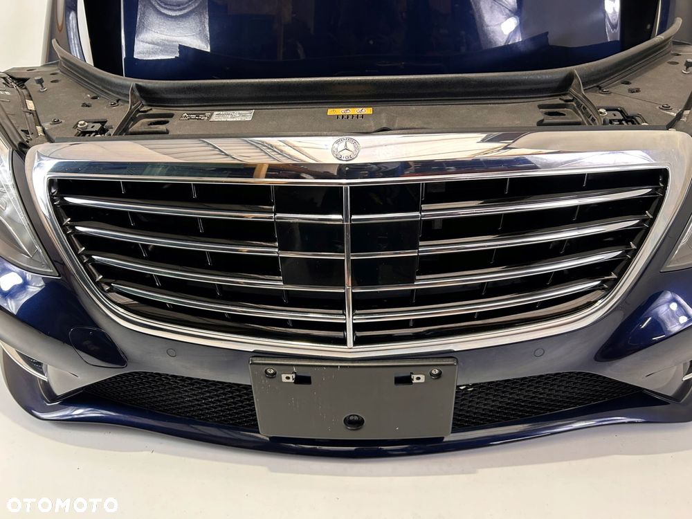 MERCEDES W222 AMG PRZÓD ZDERZAK PAS LAMPY MASKA - 2