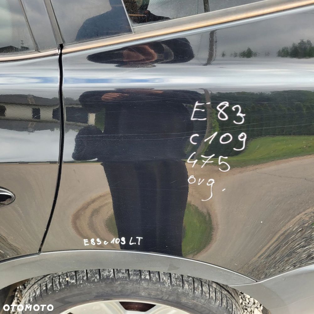 ĆWIARTKA LEWY TYŁ TYLNA BMW X3 E83 475 BLACKSAPPHIRE ORYGINALNY LAKIER C109 - 2