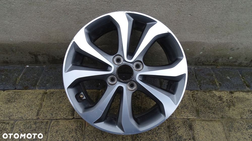 hyundai i10 6jx15 et53 4x100 - felga oryginał - 1