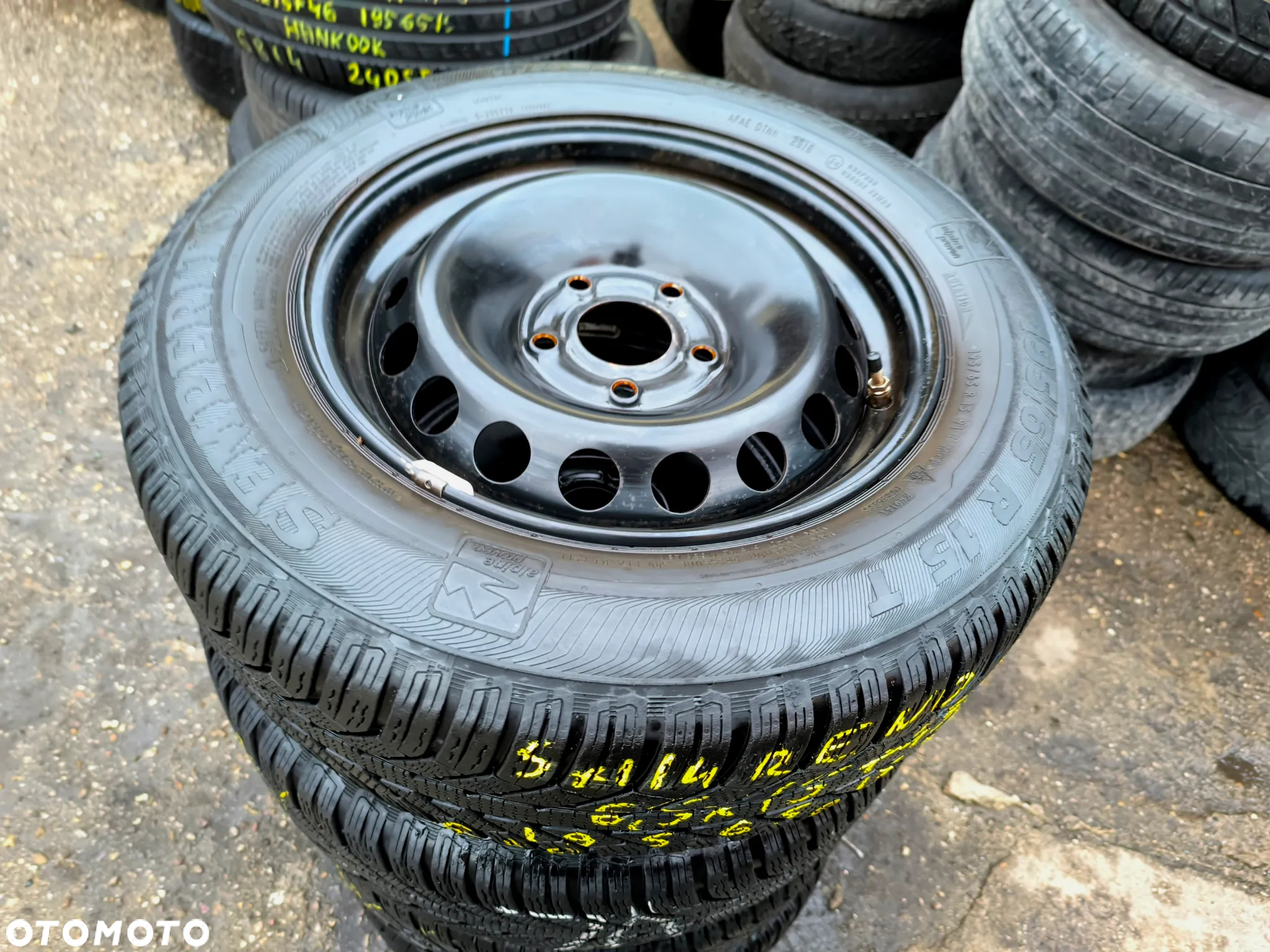 5x114,3 Felgi Stalowe 5x114 Stal 15 Koła Zimowe Zima RENAULT SCENIC MEGANE III Grand scenic Fluence NISSAN PRIMERA P12 Legnica ALU-RAD 195/65 6mm - 3