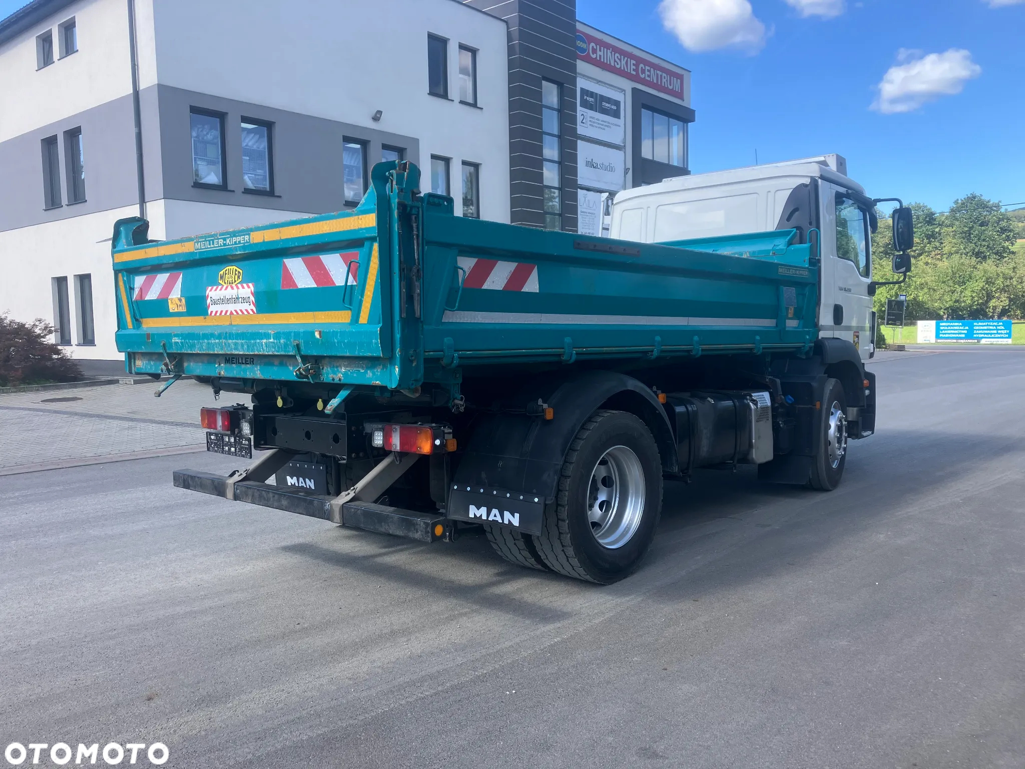MAN MAN TGM 18.290 kiper MEILLER wywrotka blokada mostu - 4