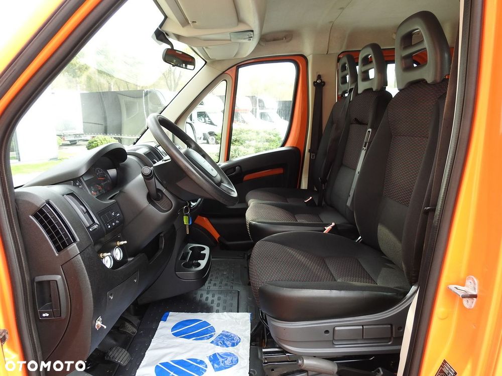 Peugeot BOXER SKRZYNIA PLANDEKA PODWÓJNA KABINA DOKA 7 MIEJSC KLIMATYZACJA PNEUMATYKA  140KM - 27