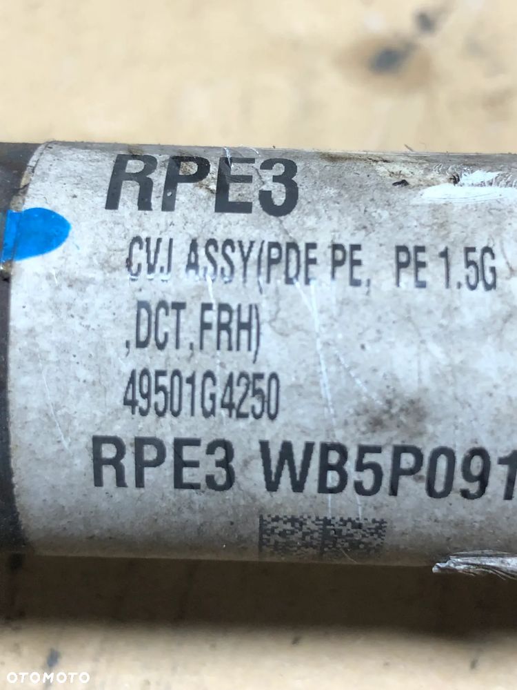 KIA CEED 22r PÓŁOS LEWA LUB PRAWA 49500G4250 49501G4250 gwa!!! - 3