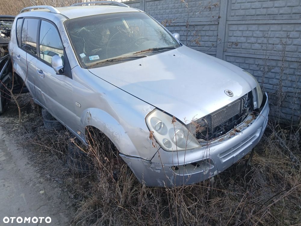 ssangyong rexton silnik 2.7 665925 skrzynia sanki belka przód tył wahacz zacisk zwrotnica - 1