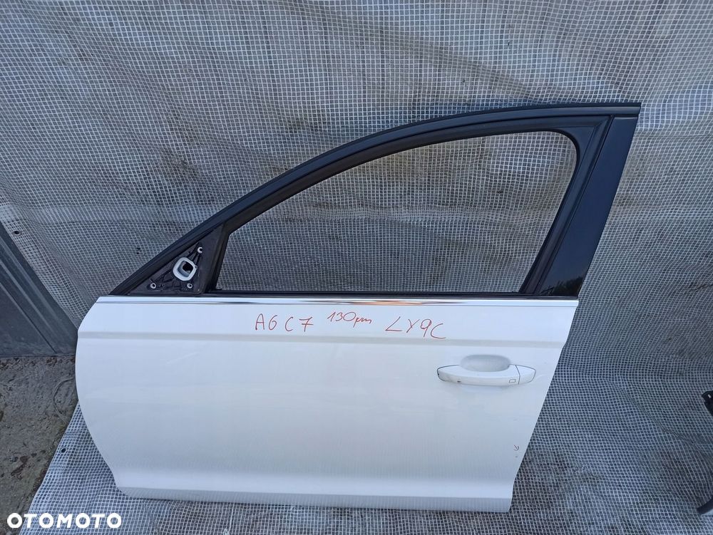 AUDI A6 C7 4G0 DRZWI LEWE PRZEDNIE PRZÓD LY9C KOMPLETNE W KOLOR 130 MIKRON - 8