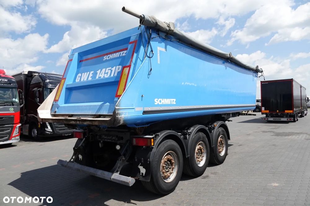 Schmitz Cargobull WYWROTKA 28 M3 / ALUMINIOWA / OŚ PODNOSZONA - 7