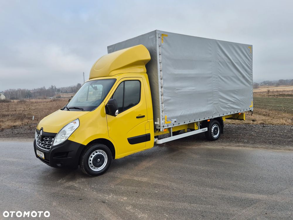 Renault MASTER 2.3 DCI 131KM MAX PLANDEKA 10 PALET PODNOSZONY DACH KAMERA SALON PL 2018R - 3