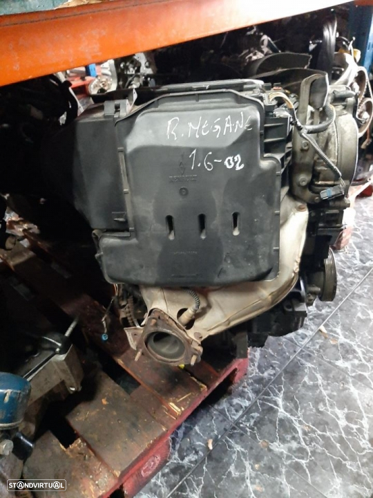 motor Renault Laguna II 1.6  2001 a 2005 ref : K4M   completo - 3