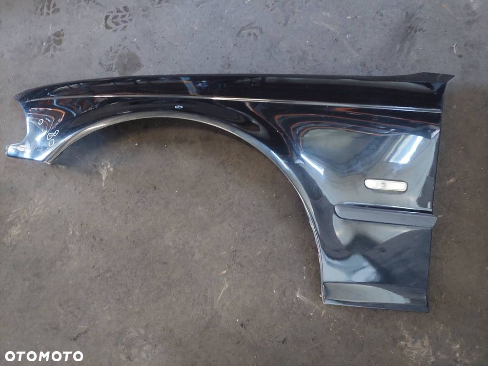 KOMPLETNY PRZÓD MASKA ZDERZAK BŁOTNIKI LAMPY BMW E46 303/9 COSMOSSCHWARZ - 7