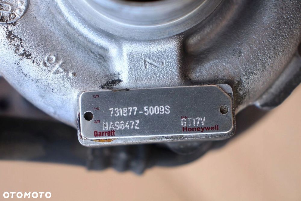 Turbo turbosprężarka BMW e46 2.0d 150KM Lift m47 731877-5009S - 10