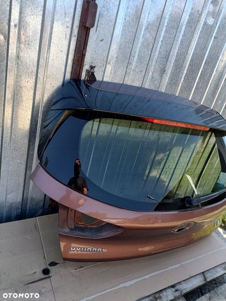 hyundai i30 iii 17r- klapa bagażnika tył hb pf8 oryginalny lakier - 4