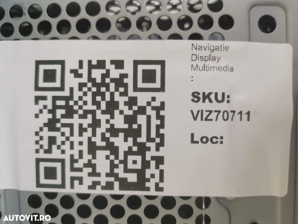 Navigatie Display Multimedia   Skoda Fabia 4 2021 2022 2023 2024 2025 - 8
