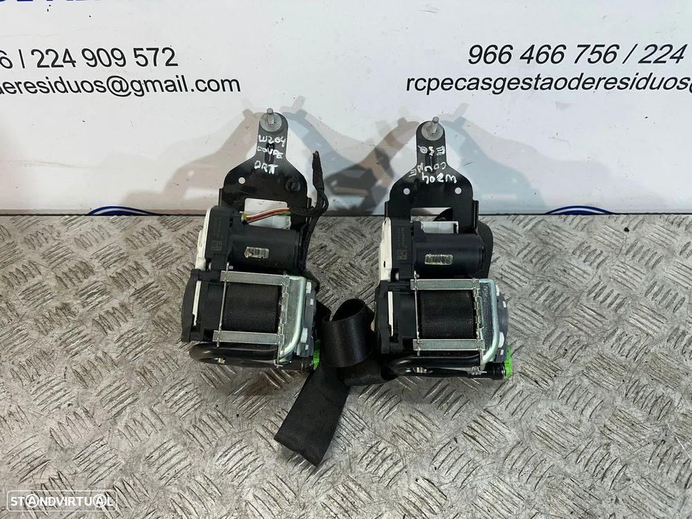 .Cinto De Segurança Frontal Original Mercedes Benz Classe C Coupe W204 2007 - 2014 - 2