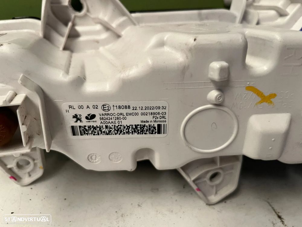 PEUGEOT 208 II FAROL DIURNO LED DIREITO - FF734 - 6