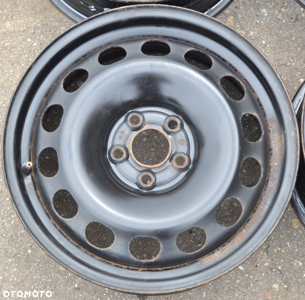 FELGA STALOWA VW SKODA AUDI SEAT 5x100 6J16 ET 40 x1szt F-387 - 6