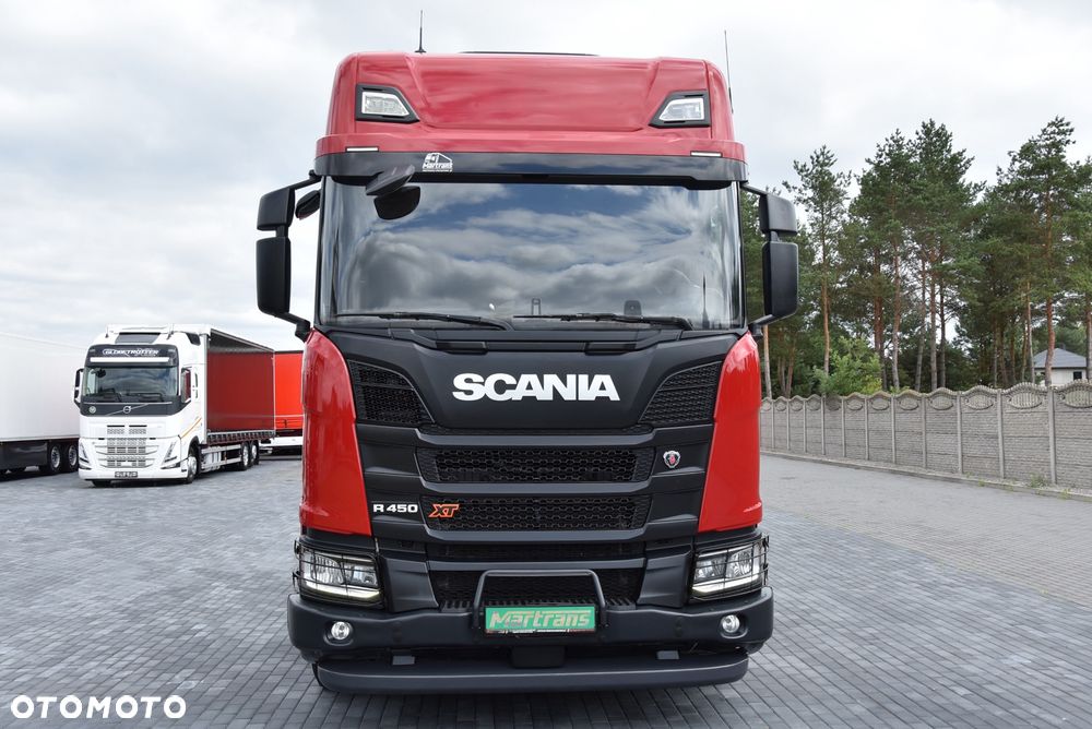 Scania R 450 / XT /  HYDRAULIKA HYVA / CAŁA NA PODUSZKACH  / 2022 / FULL LED / STANDARD /  FULL SERWIS ASO SCANIA / Retarder / !! Jak nowa !! - 4