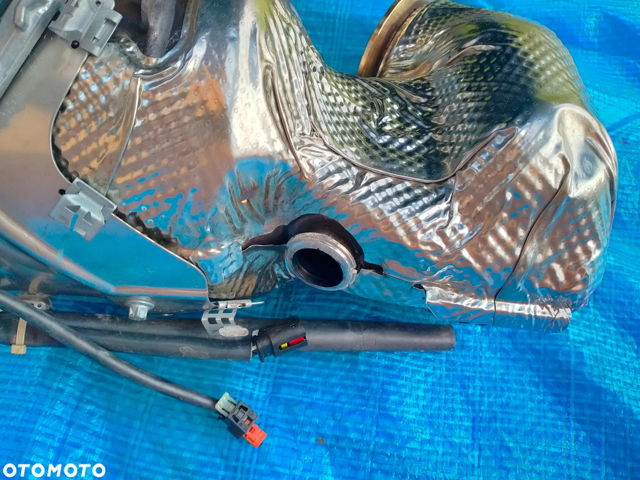MERCEDES E W213 / A6541408302 / DPF FAP ADBlue Filtr Cząstek Stałych Katalizator / NOX A0009050914 / CZUJNIK TEMPERATURY / ORYGINAŁ - 10