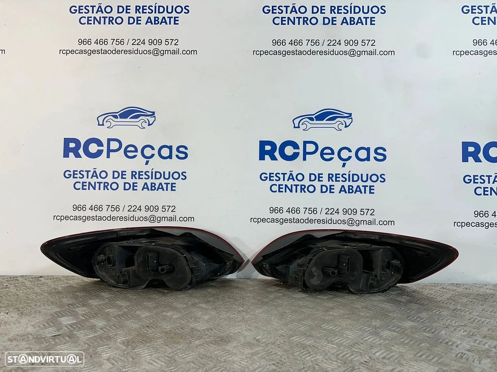 .Conjunto Farolins Traseiros Trás Esquerdo Direito Originais VW Volkswagen Scirocco MK3 1K8945095G 1K8945096G  2008 - 2018 - 4