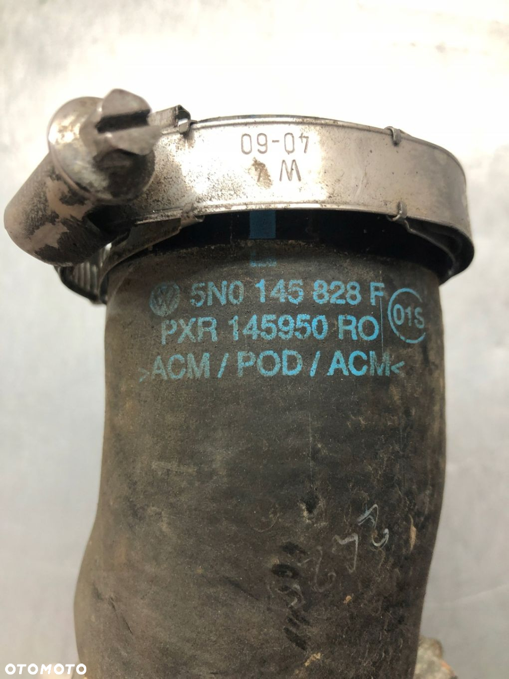 AUDI Q3 8U 2.0 TDI PRZEWÓD INTERCOOLERA 5N0145840H 5N0145828F - 4