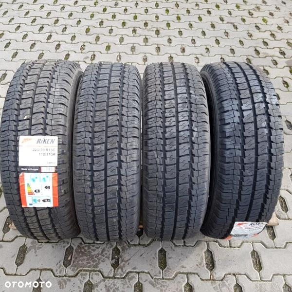 4x 225/70R15C Riken Cargo Nowy komplet opon letnich Poznań