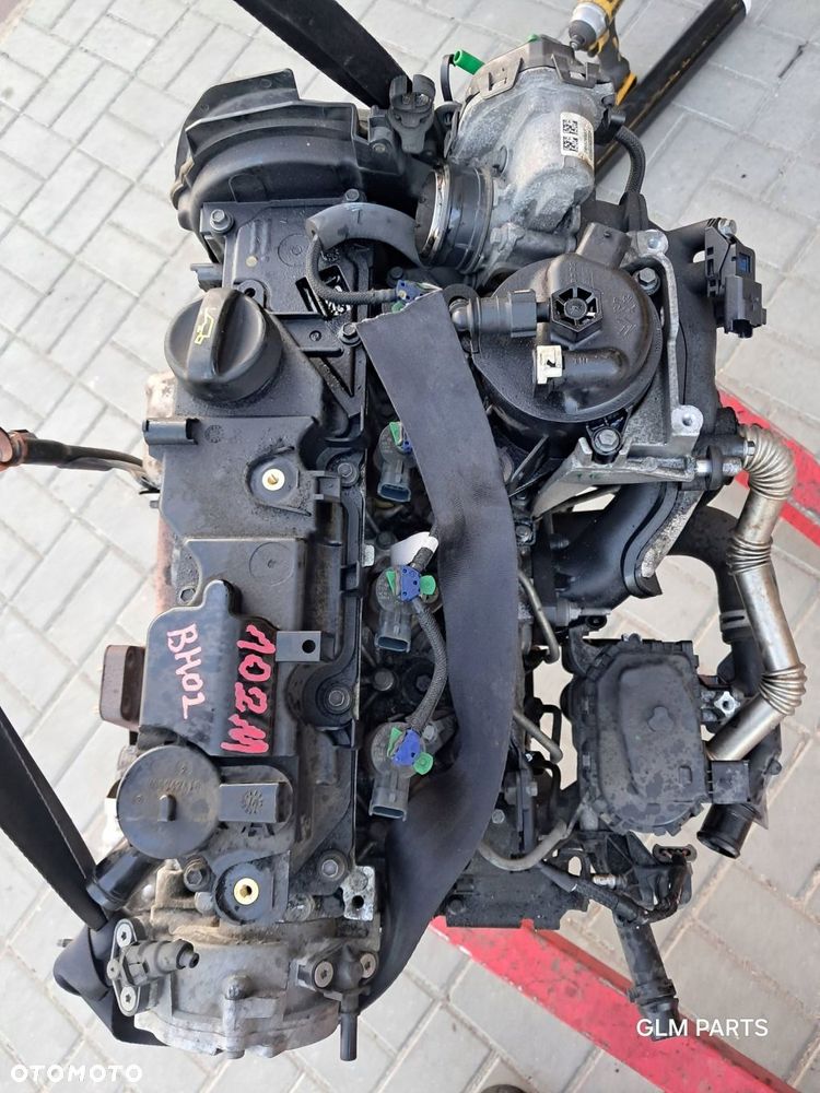 peugeot 308 ii t9 citroen 1.6 blue hdi silnik kompletny wtryski bh02