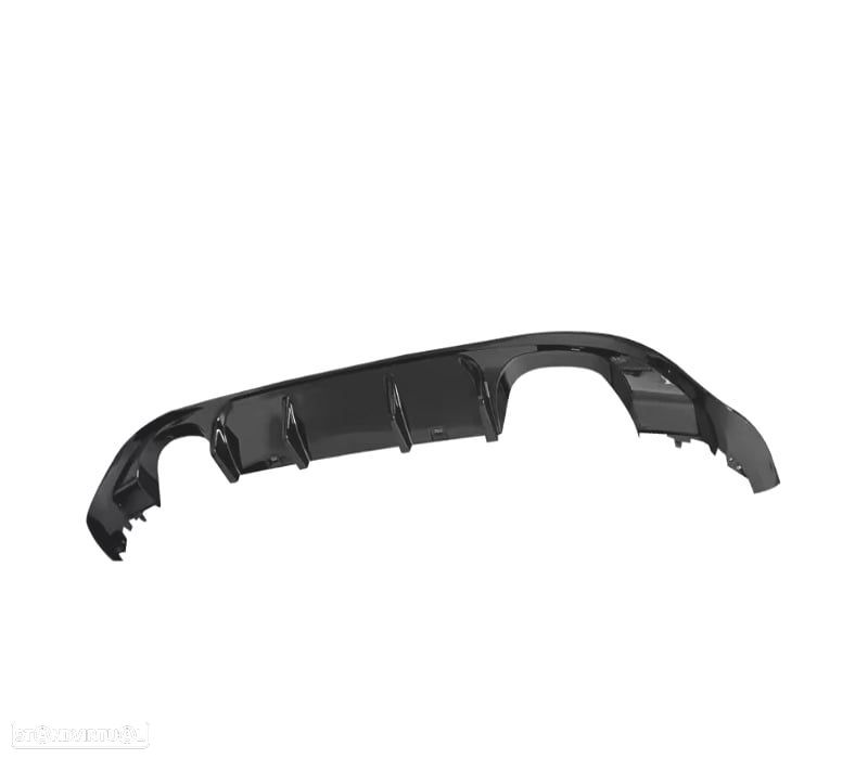 DIFUSOR VOLKSWAGEN VW GOLF 7 12-17 LOOK TCR PRETO BRILHANTE - 2