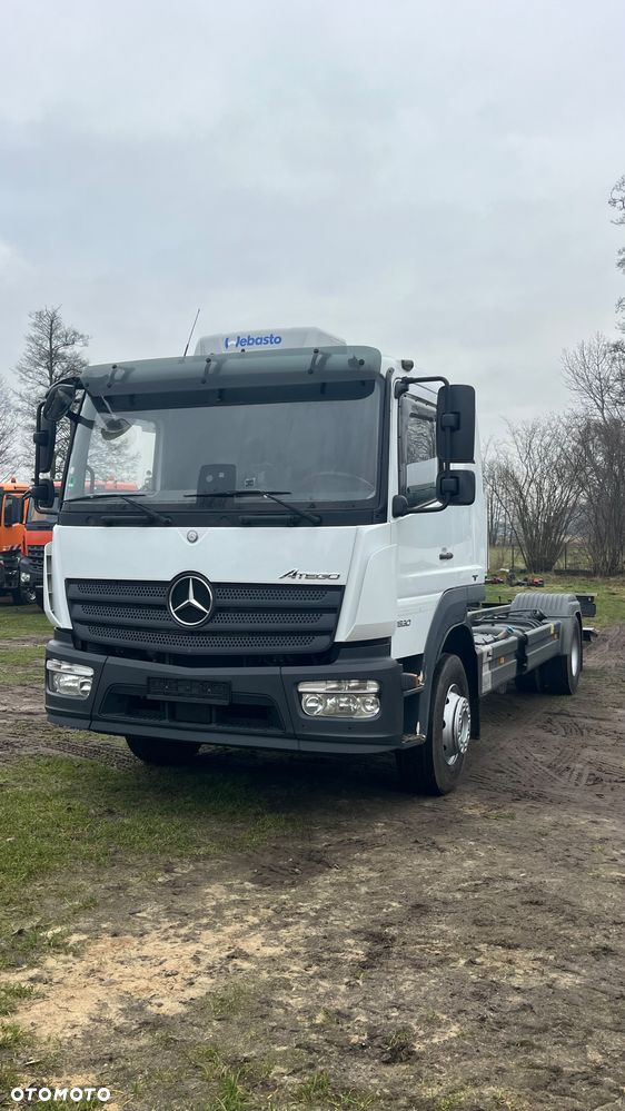 Mercedes-Benz Atego 1630/1530 16 Dmc Kabina Sypialna Klimatyzacja Blokada Mostu Idealny pod Lawetę Chłodnie Kontener Izoterme Firankę Hds Najazd Pomoc Drogową - 2