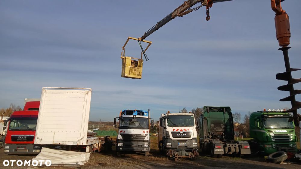 MAN 4X4 WIERTNICA CENTRAMA LPC 12 PODNOŚNIK KOSZOWY ZWYŻKA HDS JIB WIERTNIA DO SŁUPÓW - 17
