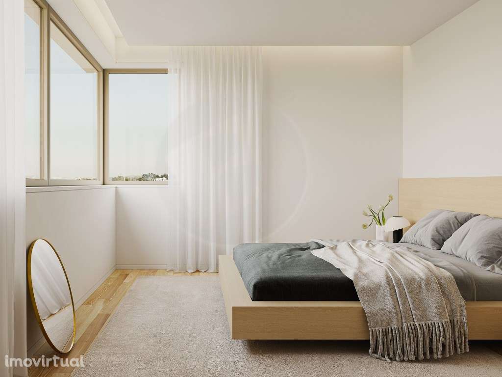 T3 Novo e Luxuoso com Terraço em 1ª Linha de Mar em Vila do Conde - Grande imagem: 2/25