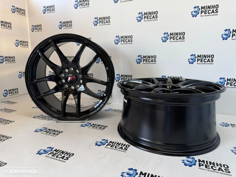 Jantes Japan Racing (JR29) em 19 (5x112/5x114.3) Preto Brilho - 5