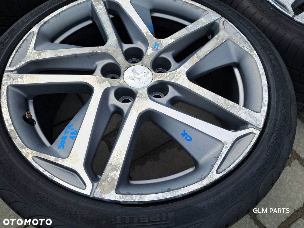 peugeot 308 ii t9 felgi aluminiowe 18" 5x108 et 48 9677989877 - 12