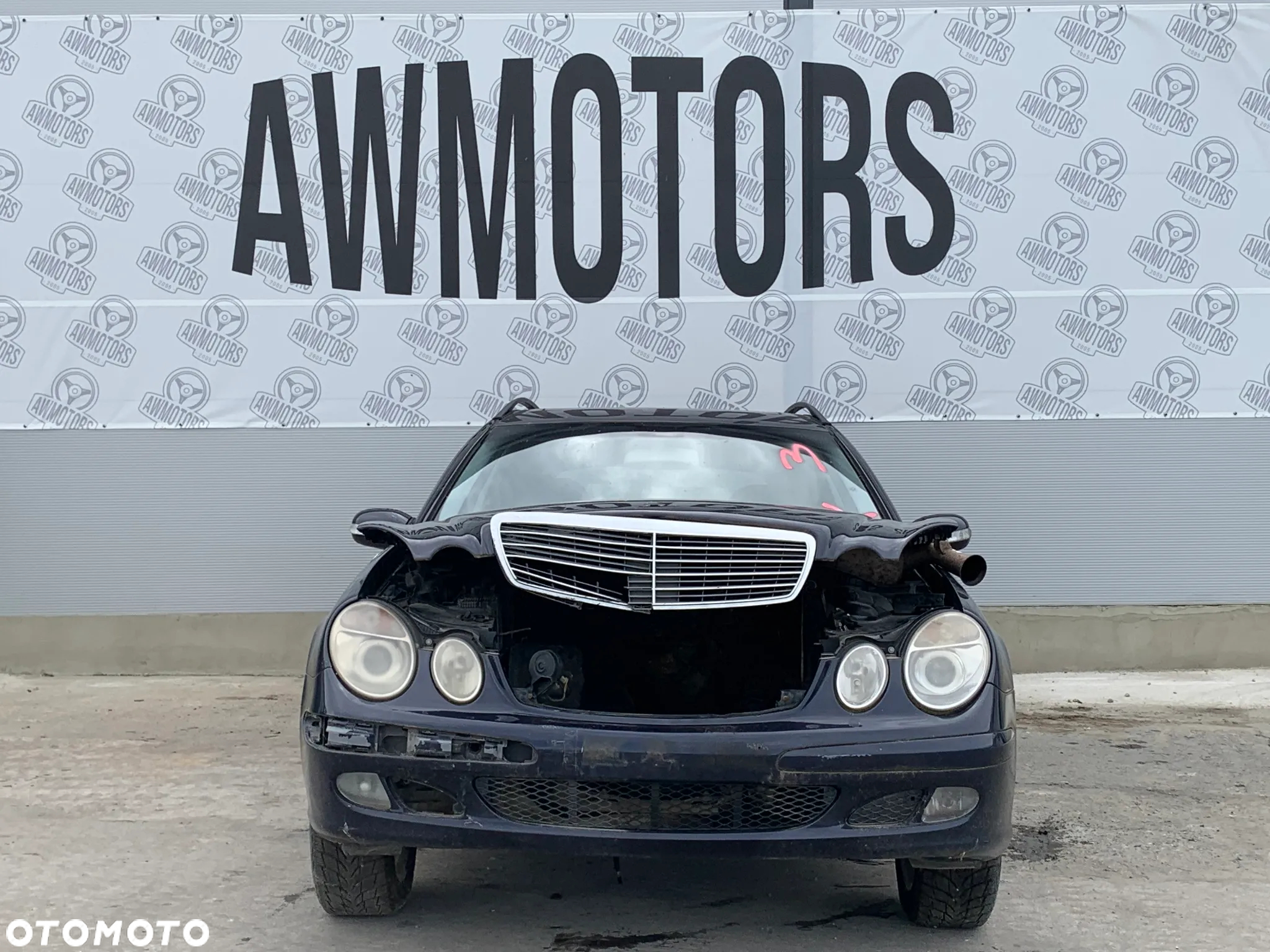 MERCEDES BENZ E KLASA KOMBI 2003 *SAMOCHÓD NA CZĘŚCI* 2087 MASKA LAMPA DRZWI LUSTERKO ZDERZAK GRILL BŁOTNIK KLAPA BELKA PRAWE LEWE PRZÓD TYŁ - 4