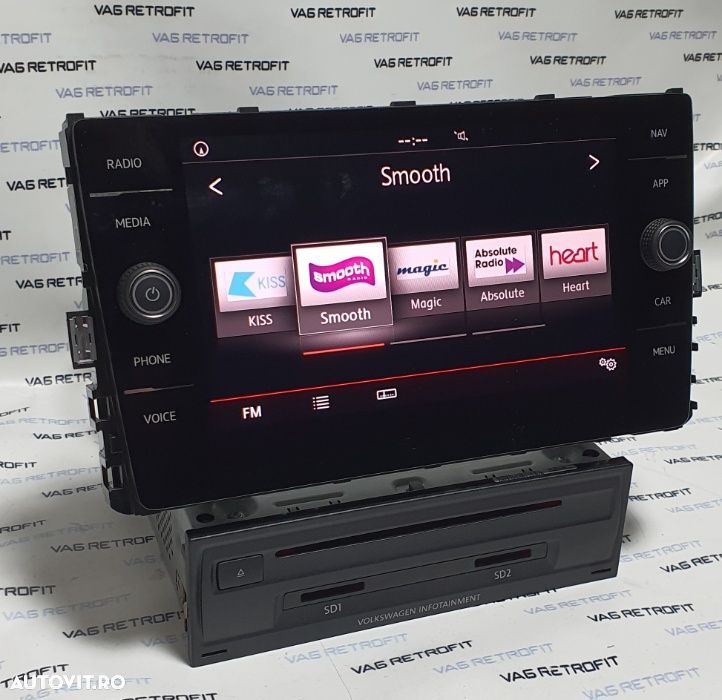 Navigatie Originala MIB 2 DISCOVER VW Passat B8 Tiguan Golf 7 Arteon - 3