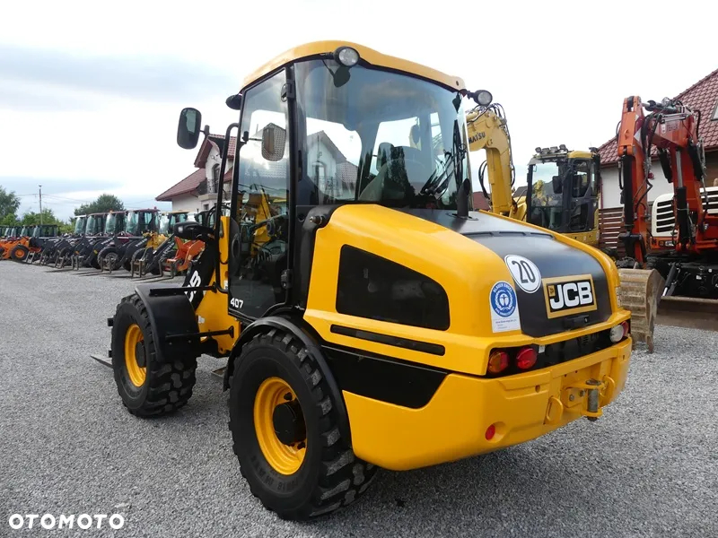 JCB 407 T4 z Niemiec / 2790mtg / BEZ DPF / - 2