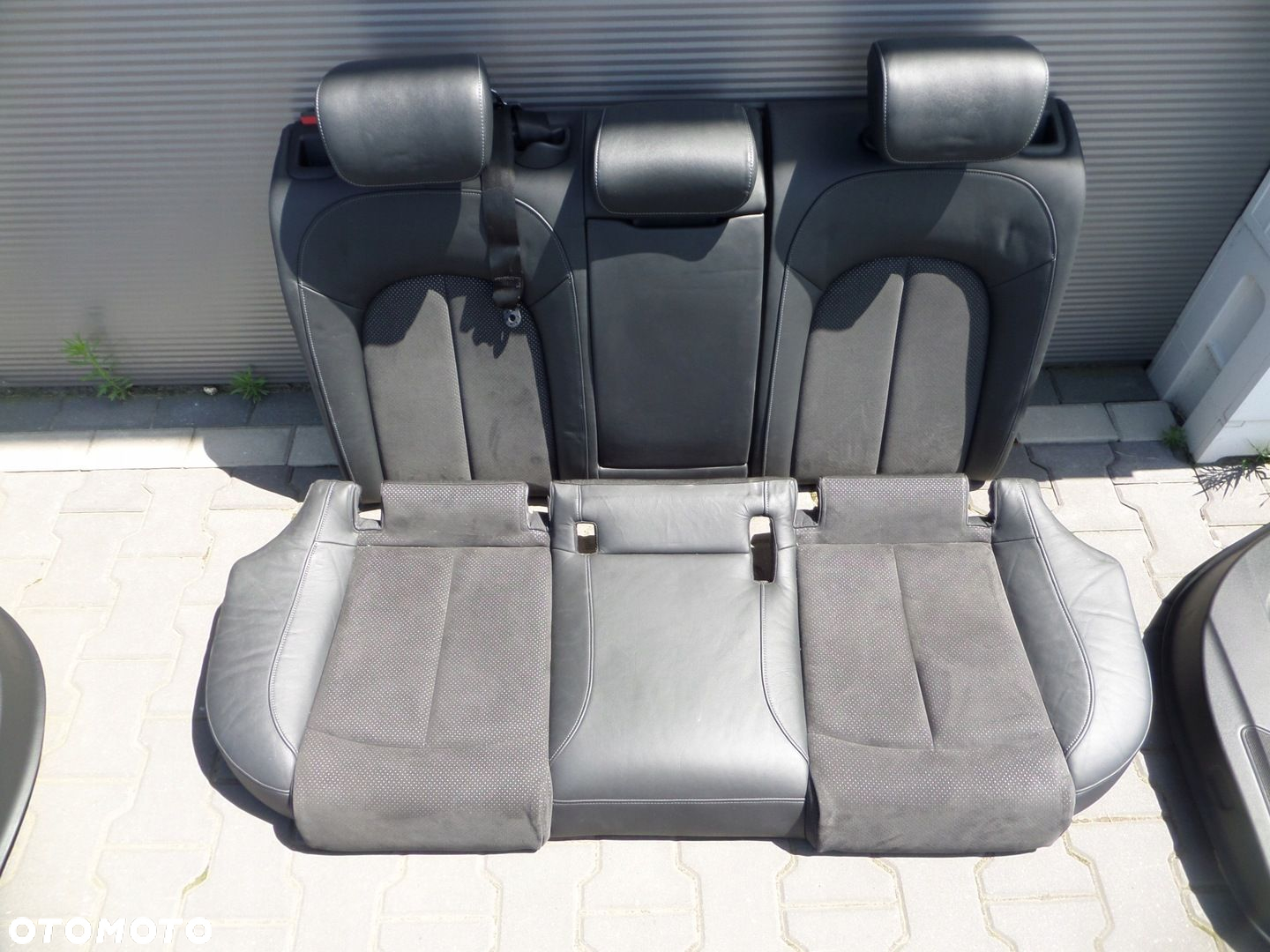 FOTELE KANAPA BOCZKI ALKANTARA A6 C7 SEDAN S-LINE - 7