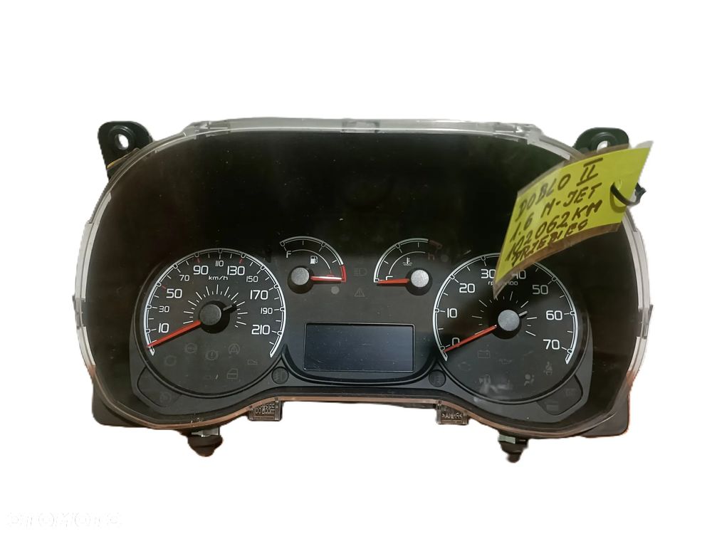 FIAT DOBLO II 10-21 2012 r. 1,6 D MULTIJET 105 KM liczniki zegary * - 2