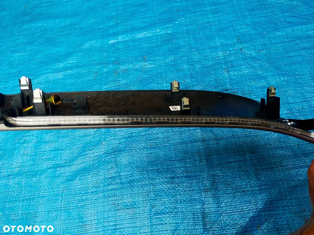 Mercedes W166 GLE Listwa Ozdobna Dekor Aluminiowa Konsoli 2016 - 5